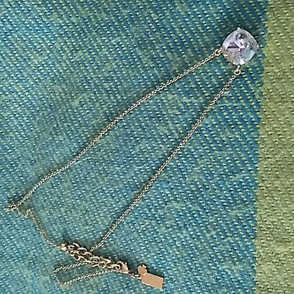 Kate Spade Solitaire Rhinestone Pendant Necklace